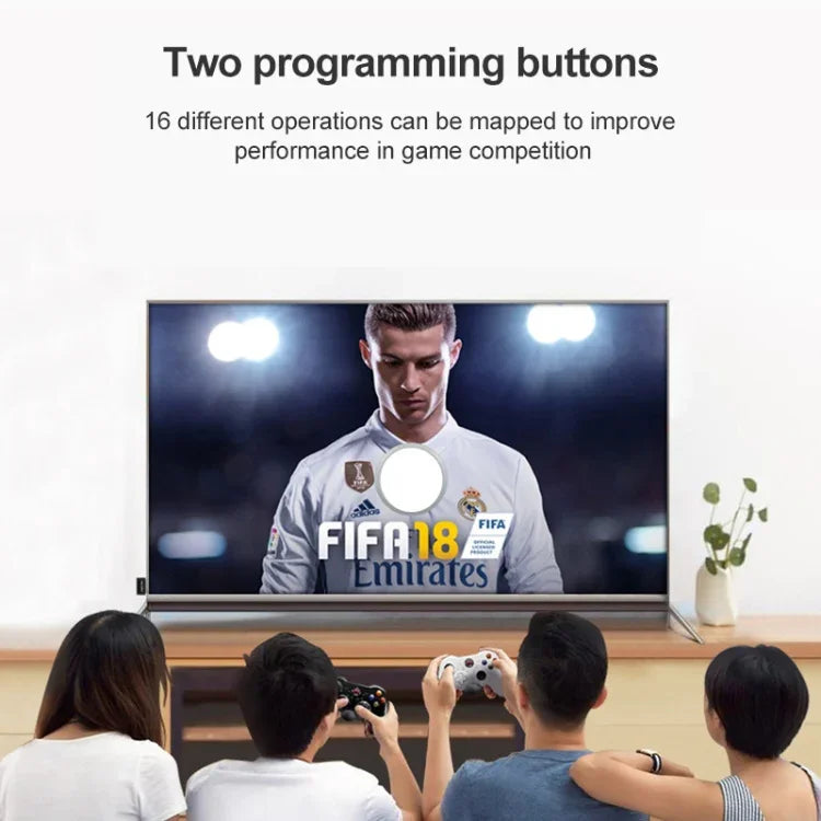 Plaque de connexion arrière pour manette de jeu avec touches supplémentaires et boutons à l'arrière. Connectez l'extension arrière pour PS4, 2