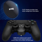 Plaque de connexion arrière pour manette de jeu avec touches supplémentaires et boutons à l'arrière. Connectez l'extension arrière pour PS4, 2