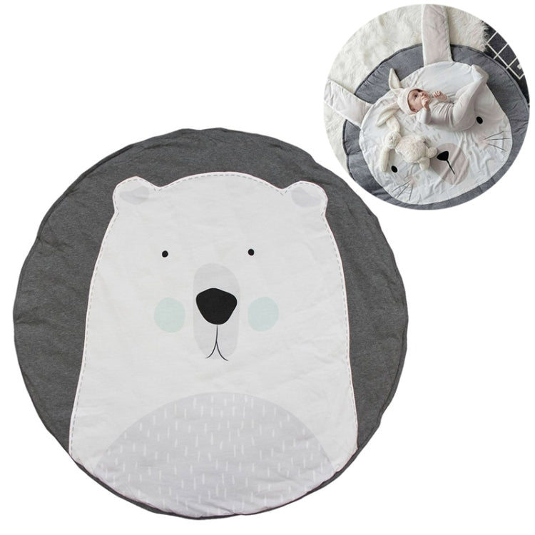 Baby Infant Play Mats Kids Crawling Carpet Floor Rug Baby Bedding Rabbit Blanket Cotton Game Pad Children Room Decor, Grey Rabbit, Fox, Koala, Lion, Deer, Sheep, Swan, Unicorn, Giraffe, Panda, Penguin, Butterfly, Tiger, Bear, Pink Rabbit