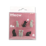 6 pièces/ensemble Marqueur de verre à vin chat Reconnaisseur de sachet de thé suspendu, Chat