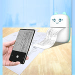 Imprimante thermique mini portable Bluetooth, imprimante photo, collecte des erreurs de devoirs pour étudiants, imprimante thermique mini C9