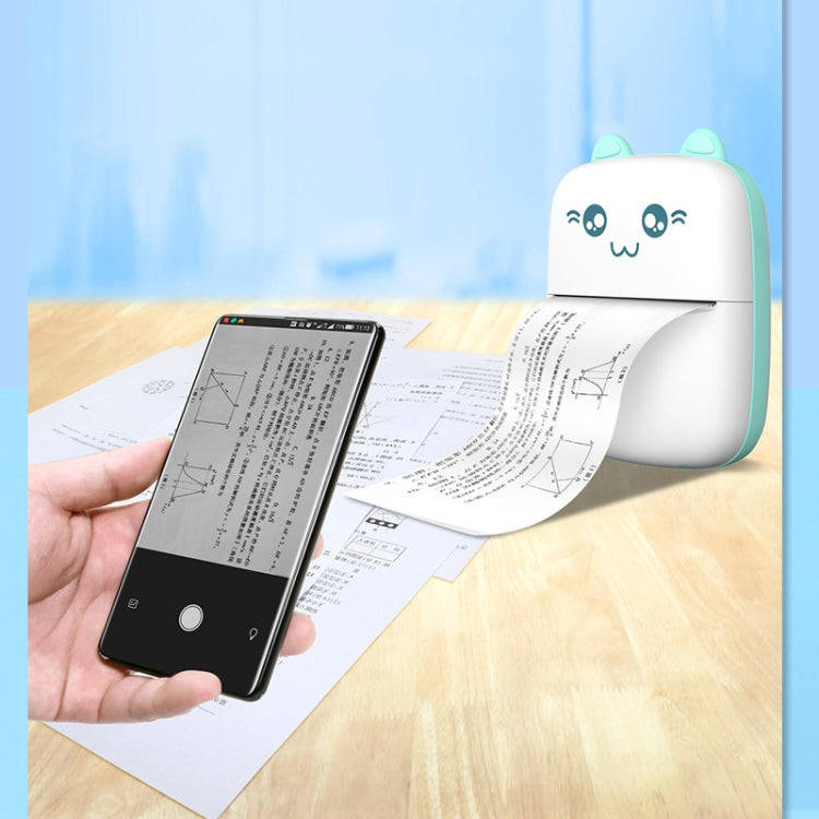 Imprimante thermique mini portable Bluetooth, imprimante photo, collecte des erreurs de devoirs pour étudiants, imprimante thermique mini C9