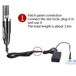 Râpe à écailles de poisson électrique, usage domestique, outil à racler, prise CN, rouge, noir