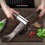 Râpe à écailles de poisson électrique, usage domestique, outil à racler, prise CN, rouge, noir