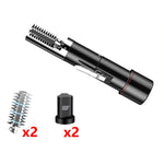 Écailleur à Poisson Électrique Domestique Automatique Sans Fil, Prise CN, Noir Batterie Simple, Noir Batterie Simple+Tête de Coupe, Noir Double Batterie, Noir Double Batterie+Tête de Coupe, Rouge Batterie Simple, Rouge Batterie Simple+Tête de Coupe