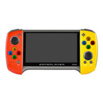 Console de jeu portable X19 Plus écran 5,1 pouces Mémoire 8G Support d'extension carte TF & sortie AV, X19 Plus / Rouge+Jaune, X19 Plus / Rouge, X19 Plus / Rouge+Bleu