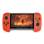 Console de jeu portable X19 Plus écran 5,1 pouces Mémoire 8G Support d'extension carte TF & sortie AV, X19 Plus / Rouge+Jaune, X19 Plus / Rouge, X19 Plus / Rouge+Bleu