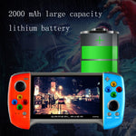 X19 Plus 5.1 inch Screen Handheld Game Console 8G Memory Support TF Card Expansion & AV Output, X19 Plus / Red+Blue, X19 Plus / Red+Yellow, X19 Plus / Red
