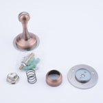 Butoir de porte magnétique puissant en acier inoxydable épaissi sans poinçonnage, acier brossé, bronze vert, bronze rouge, noir