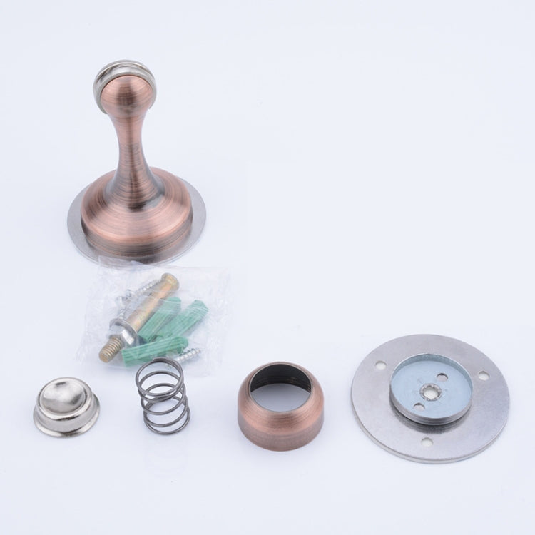 Butoir de porte magnétique puissant en acier inoxydable épaissi sans poinçonnage, acier brossé, bronze vert, bronze rouge, noir