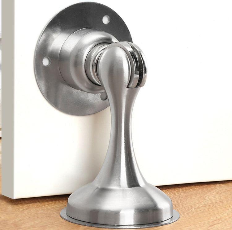 Butoir de porte magnétique puissant en acier inoxydable épaissi sans poinçonnage, acier brossé, bronze vert, bronze rouge, noir