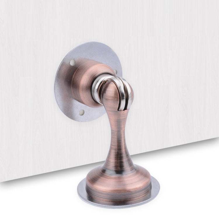 Butoir de porte magnétique puissant en acier inoxydable épaissi sans poinçonnage, acier brossé, bronze vert, bronze rouge, noir