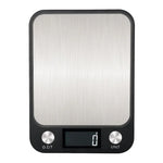 Petite Balance de Cuisine Électronique en Acier Inoxydable, 5kg/1g (Noir), 10kg/1g (Noir), 5kg/1g (Blanc), 10kg/1g (Blanc)