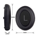 Pour coussinets de rechange pour casque BOSE NC700, manches en éponge, noir, gris