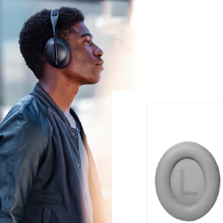 Pour coussinets de rechange pour casque BOSE NC700, manches en éponge, noir, gris