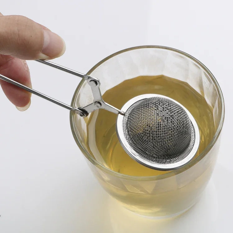 2 infuseurs à thé en maille sphérique en acier inoxydable, filtre à épices pour café et herbes, en acier inoxydable