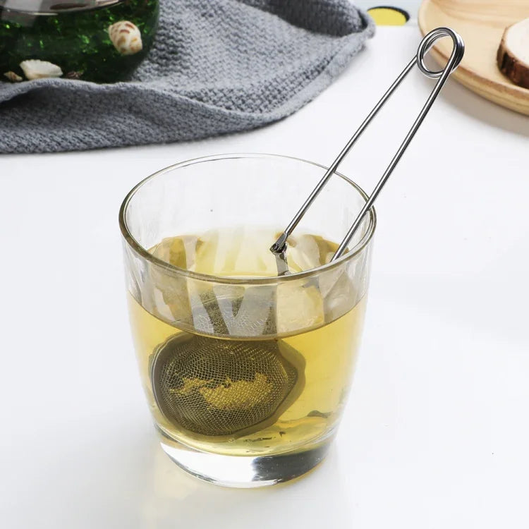 2 infuseurs à thé en maille sphérique en acier inoxydable, filtre à épices pour café et herbes, en acier inoxydable