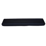 Housse anti-poussière en tissu Oxford, housse de clavier électronique déperlante avec ouverture, housse pour instrument de clavier avec cordon de serrage, 61 touches noir 98x42x21cm, 88 touches noir 124x49x36cm