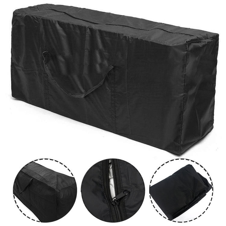Housse de protection anti-poussière pour sac de rangement de meubles de jardin en tissu Oxford 210D, 116x47x51cm