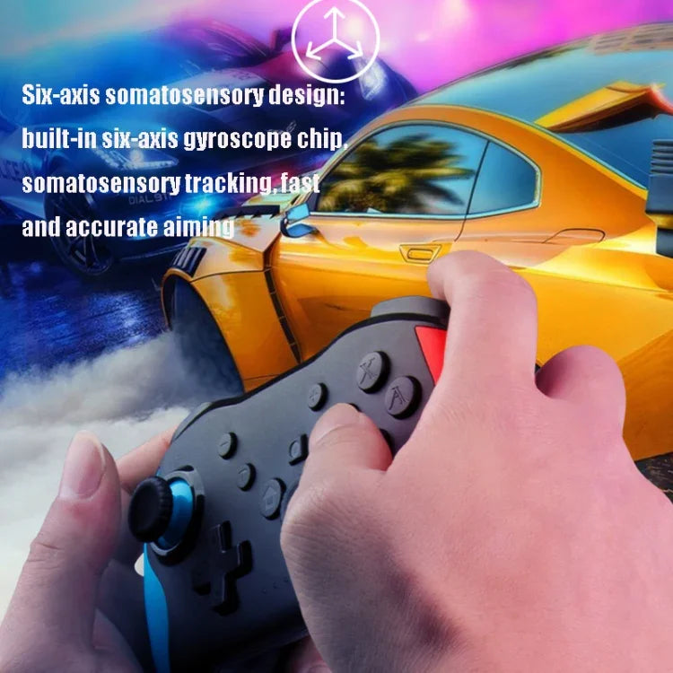 Manette de jeu sans fil Bluetooth NS009 avec vibration 6 axes pour Switch Pro
