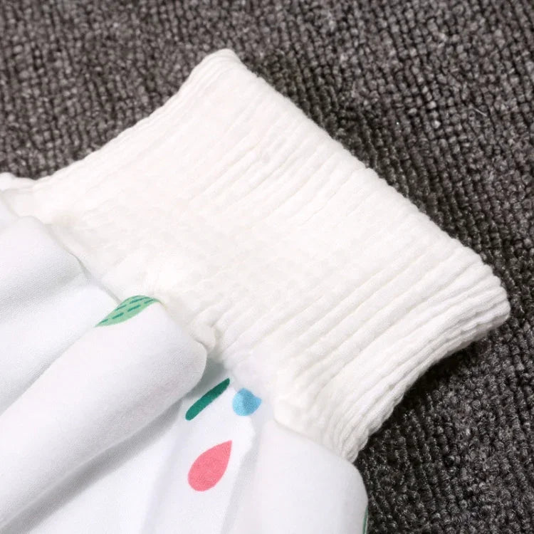 Couches en tissu imperméables et anti-fuites pour bébés, jupes-culottes lavables en coton pour enfants, L