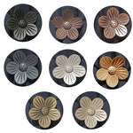 F025 Attache-rideau magnétique sans perçage, Gris, Noir, Cuivre rouge, Argent, Nickel, Qinggu, Ancien rouge, Doré