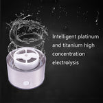 Générateur portable d'eau riche en hydrogène pour la santé, concentration élevée, électrolyse à ions négatifs, 450 ml