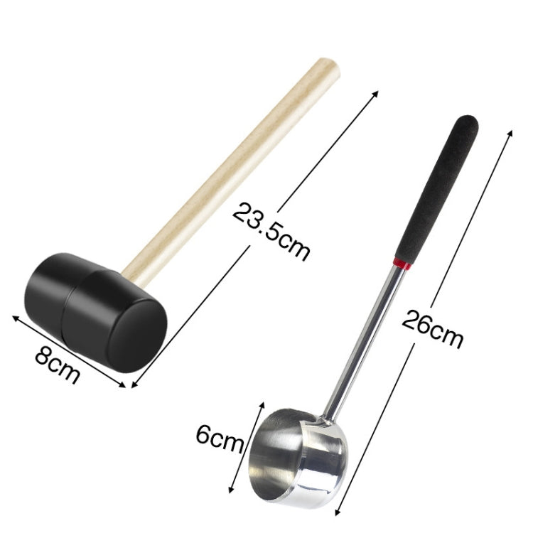 Ouvre-noix de coco en acier inoxydable 304, kit d'outils pour râper la noix de coco, ouvre-noix de coco 2 en 1