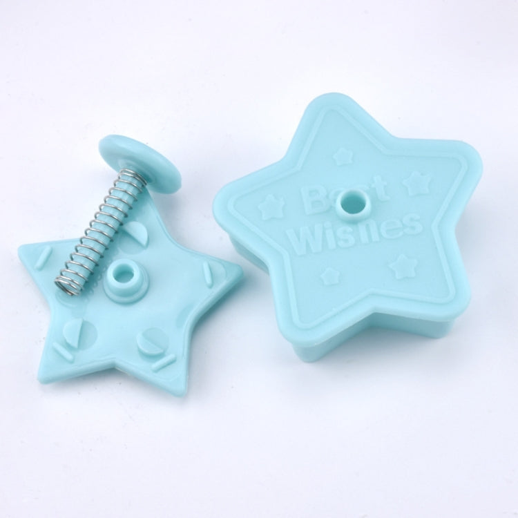 Moule 4 en 1 à embosser pour biscuits en pâte à sucre 3D, livraison aléatoire de style, moule à gâteau de type poussoir