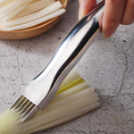 Couteau à échalotes en acier inoxydable Gadgets de cuisine, 15,7x1,8cm
