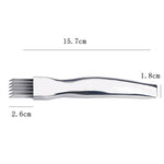 Couteau à échalotes en acier inoxydable Gadgets de cuisine, 15,7x1,8cm