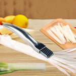 Couteau à échalotes en acier inoxydable Gadgets de cuisine, 15,7x1,8cm