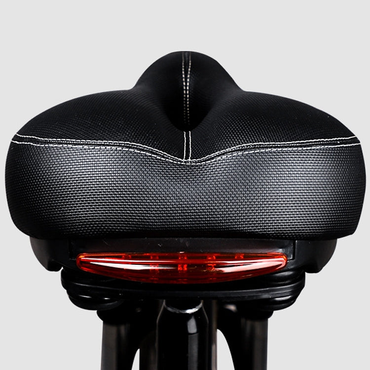 Selle de vélo avec feux arrière, coussin de selle de vélo de montagne avec lumière, YF-1076-3
