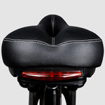 Selle de vélo avec feux arrière, coussin de selle de vélo de montagne avec lumière, YF-1076-3