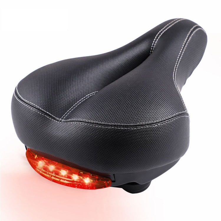 Selle de vélo avec feux arrière, coussin de selle de vélo de montagne avec lumière, YF-1076-3