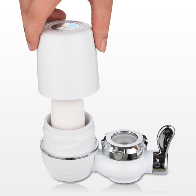 Purificateur d'eau pour robinet, filtre domestique, purificateur d'eau potable directe, purificateur de cuisine, filtre à eau, numéro d'article : filtre en céramique, purificateur d'eau + 1 filtre en céramique, filtre en céramique