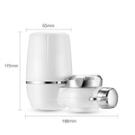 Purificateur d'eau pour robinet, filtre domestique, purificateur d'eau potable directe, purificateur de cuisine, filtre à eau, numéro d'article : filtre en céramique, purificateur d'eau + 1 filtre en céramique, filtre en céramique