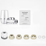 Purificateur d'eau pour robinet, filtre domestique, purificateur d'eau potable directe, purificateur de cuisine, filtre à eau, numéro d'article : filtre en céramique, purificateur d'eau + 1 filtre en céramique, filtre en céramique