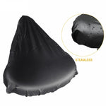 Housse imperméable pour selle de vélo, housse de siège en PVC imperméable, housse de pluie pressée à chaud, 10 petites pièces, 10 grandes pièces
