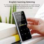 Lecteur MP3 portable Bluetooth à écran tactile, enregistreur, livre électronique, 4 Go, 8 Go, 16 Go, 32 Go
