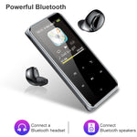 Lecteur MP3 portable Bluetooth à écran tactile, enregistreur, livre électronique, 4 Go, 8 Go, 16 Go, 32 Go