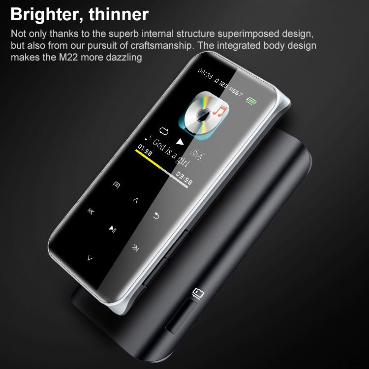Lecteur MP3 portable Bluetooth à écran tactile, enregistreur, livre électronique, 4 Go, 8 Go, 16 Go, 32 Go