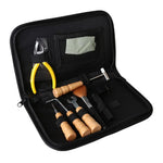 Kit de changement de cordes de guitare en 7 pièces, outil de réparation et d'entretien.