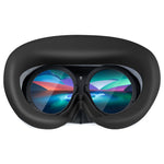 Pour les coussinets oculaires des lunettes VR Pico 4 Housse de protection en silicone, Pour les coussinets oculaires Pico 4 (gris clair), Pour les coussinets oculaires Pico 4 (noir)