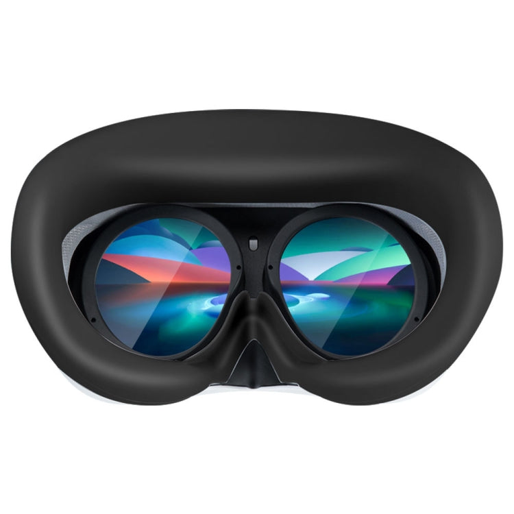 Pour les coussinets oculaires des lunettes VR Pico 4 Housse de protection en silicone, Pour les coussinets oculaires Pico 4 (gris clair), Pour les coussinets oculaires Pico 4 (noir)