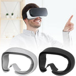 Pour les coussinets oculaires des lunettes VR Pico 4 Housse de protection en silicone, Pour les coussinets oculaires Pico 4 (gris clair), Pour les coussinets oculaires Pico 4 (noir)