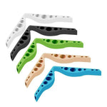 10 Pcs Barrette de Nez pour Masque, Pont de Nez Anti-Buée, Bande d'Étanchéité en Silicone, Couleur Aléatoire, Pince-Nez pour Masque