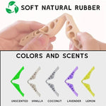 10 Pcs Barrette de Nez pour Masque, Pont de Nez Anti-Buée, Bande d'Étanchéité en Silicone, Couleur Aléatoire, Pince-Nez pour Masque