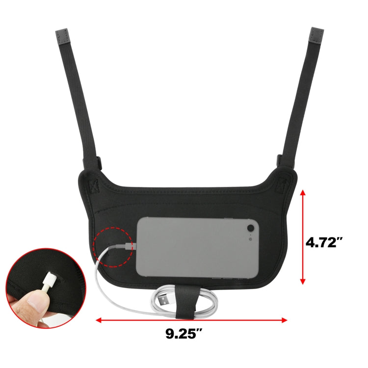 Sac de rangement portable pour téléphone mobile pour JBL Boombox Housse de protection à bandoulière simple, sac de rangement pour téléphone