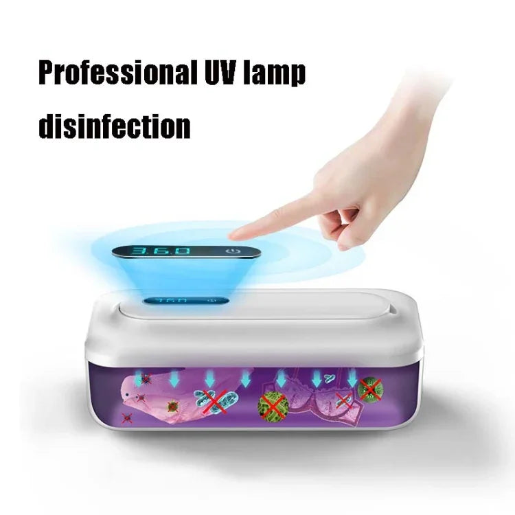 Machine de stérilisation UV pour sous-vêtements XD003 Boîte de désinfection pour brosses cosmétiques, XD003 Blanc, XD003 Rose